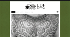 Desktop Screenshot of ldftattoo.com